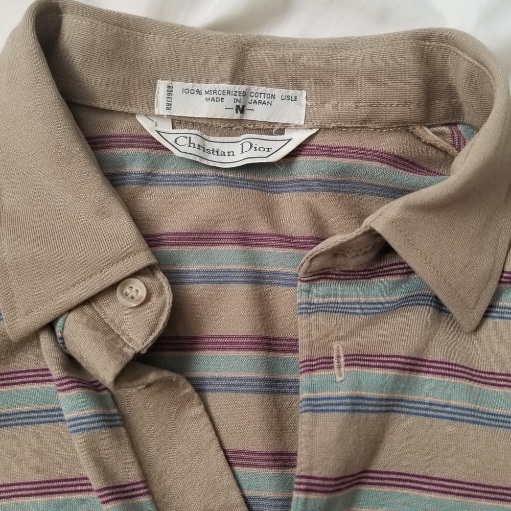 80s Dior polo shirt